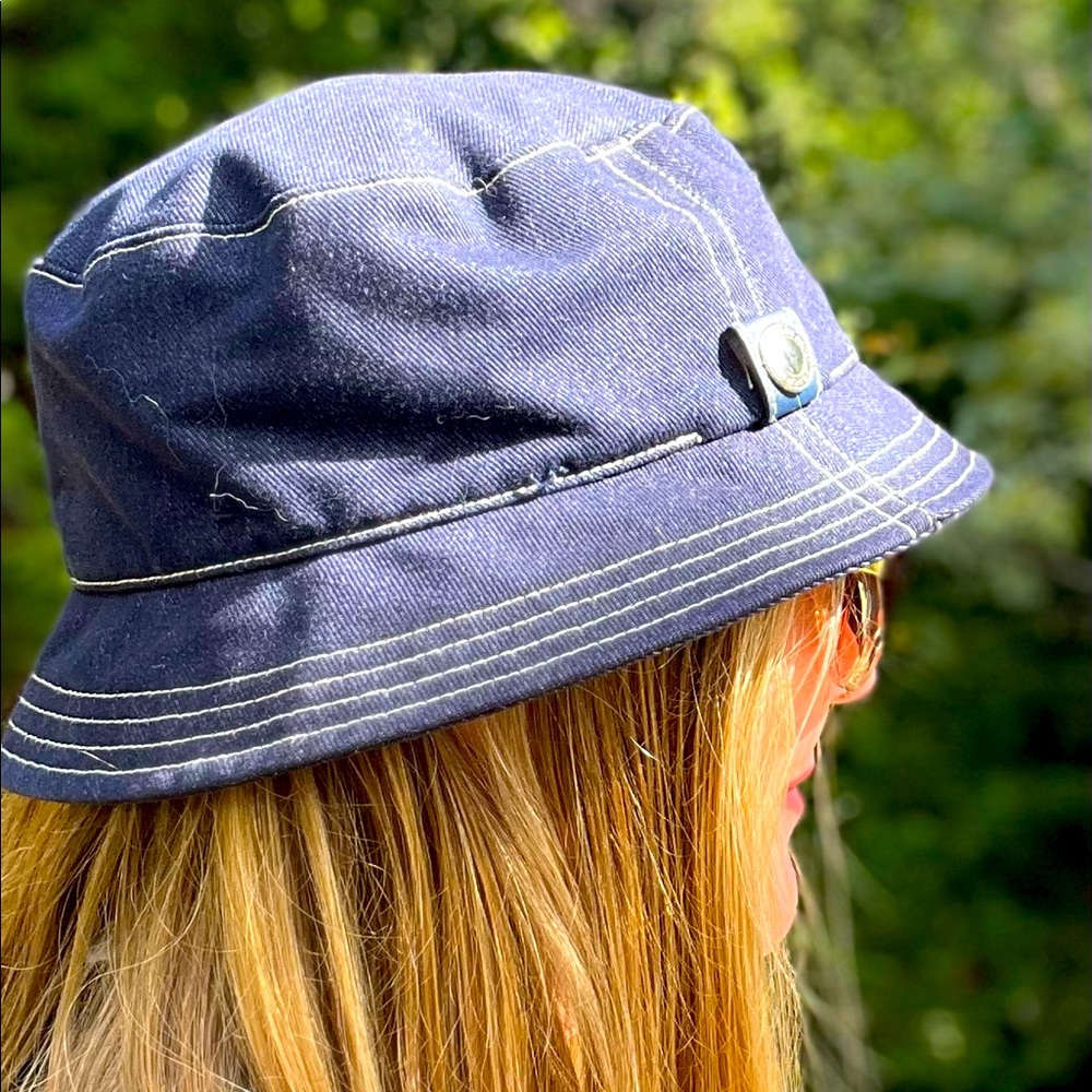 Coach denim hat